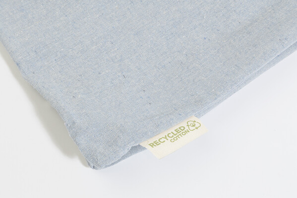 Tote bag en coton Recote - Bleu Clair