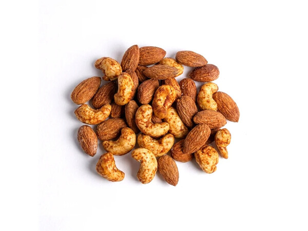 Orechy pečené v peci  Mix orechov s habanero