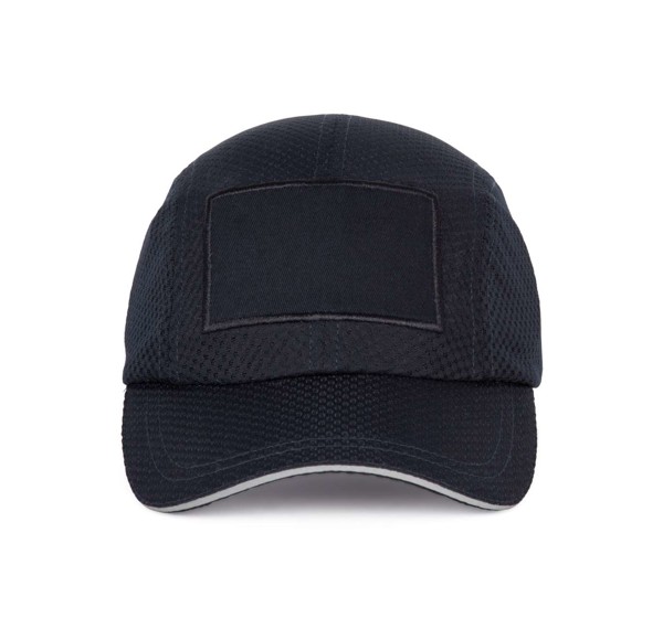 6-Panel Cap With Patch - Navy