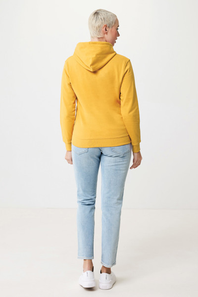 Iqoniq Jasper recycled cotton hoodie - Ochre Yellow / XL