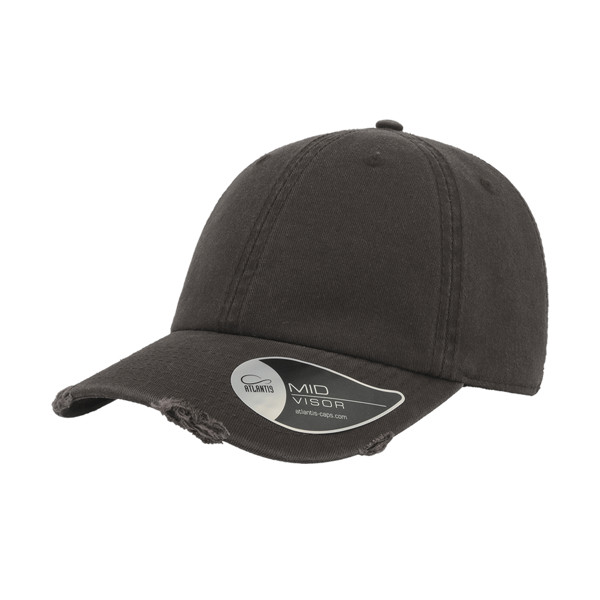Dad Hat Destroyed - Cinza Escuro