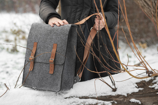Felt backpack rPET FELT2GO