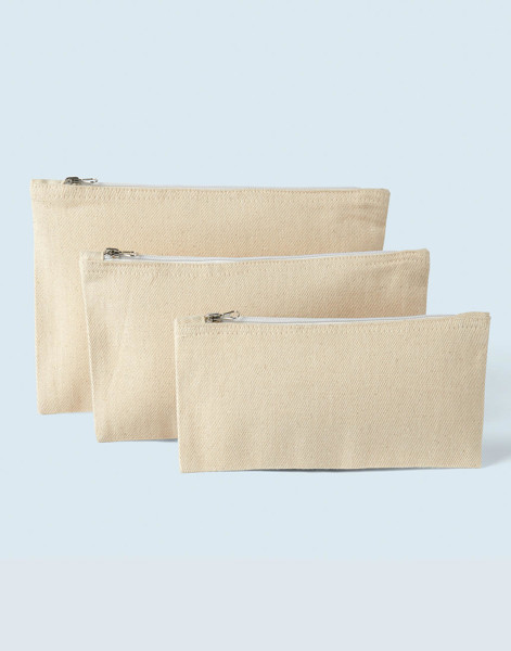 Canvas Accessory Pouch - Black / L (28X18)