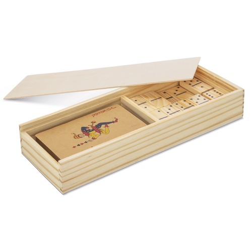SET ECO DOMINO + CARDS “RECREO”