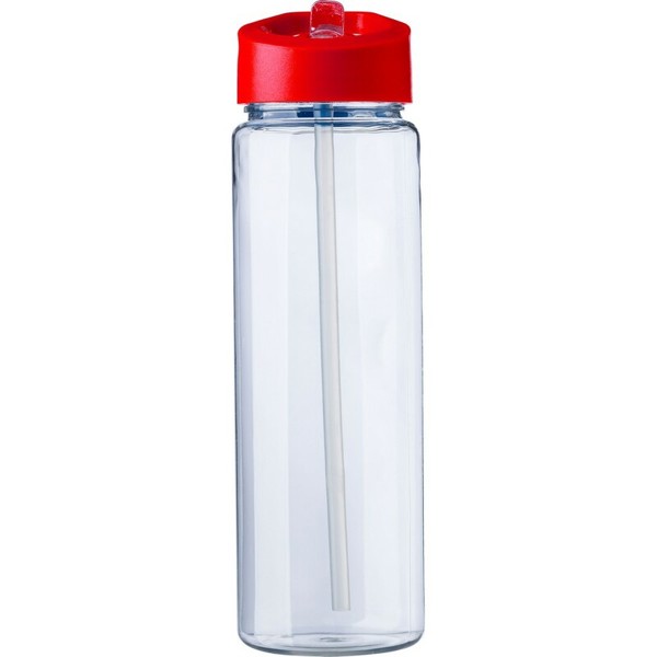 RPET sports bottle 750 ml - red
