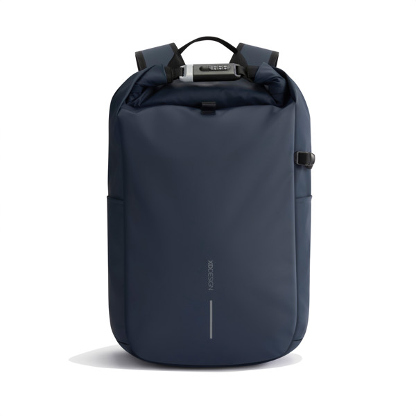 Sac à dos antivol et étanche Urban - Bleu Marine / Noir