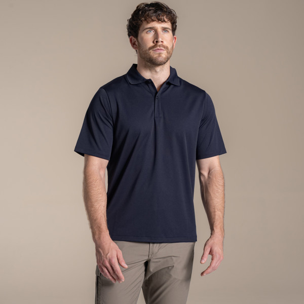 EXPERT BASECAMP WICKING POLO - Schwarz - 2XL