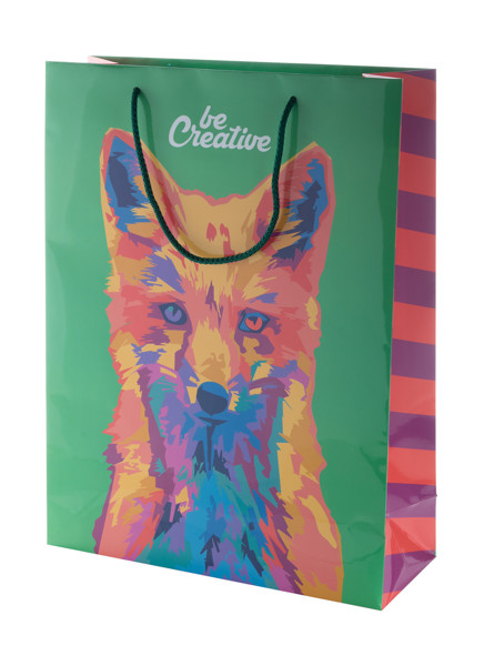 Custom Made Paper Shopping Bag CreaShop L, Large