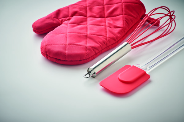Set di utensili da forno Dateki - Rosso