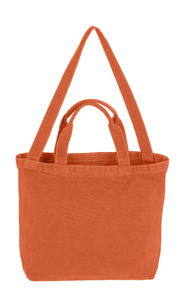 Zipped Canvas Shopper - Autumn Maple / ONE SIZE