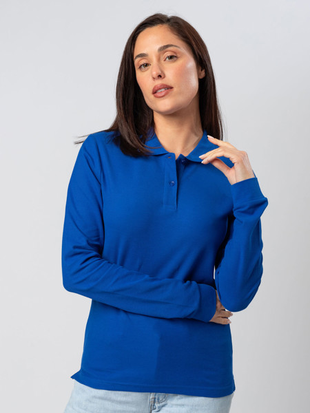 Evolution Polo Women LS - White / XS