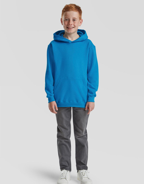 Kids Classic Hooded Sweat - White / 128 (7-8)