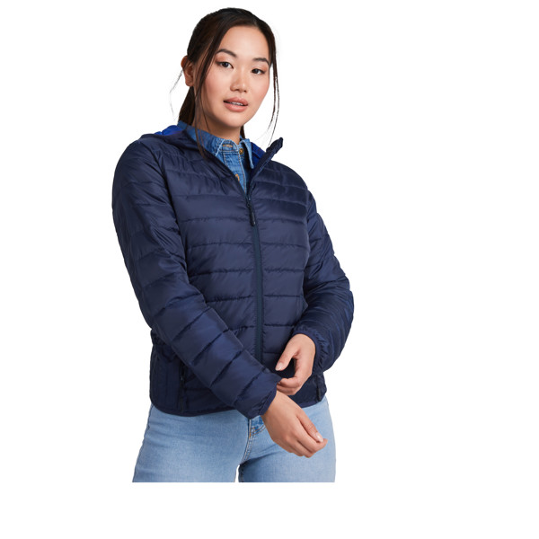 Norway women's insulated jacket - Solid Black / S