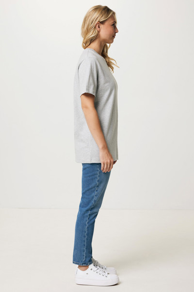 Tričko Iqoniq Kakadu relaxed fit z recykl. bavlny - Heather Grey / XS
