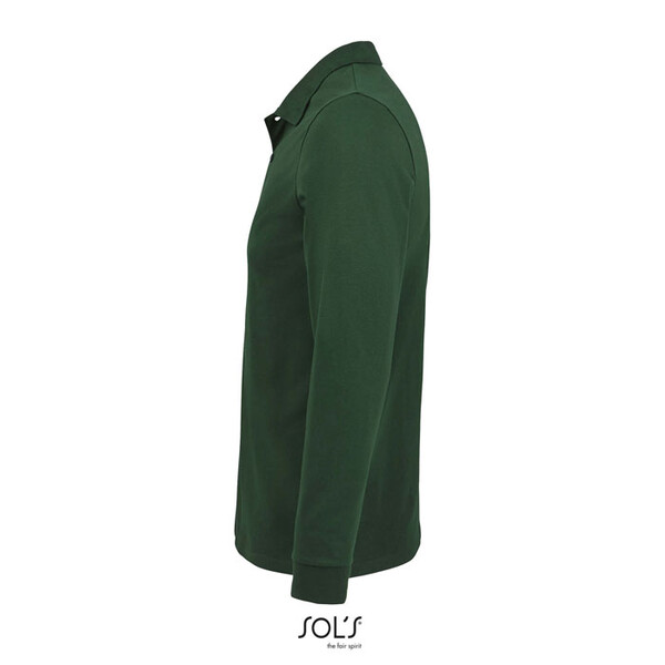 PERFECT MEN LSL POLO 180g Perfect Lsl Men - Verde Garrafa EscuroXXL