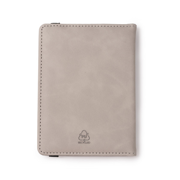 Funda Pasaporte Mundi  - GRIS