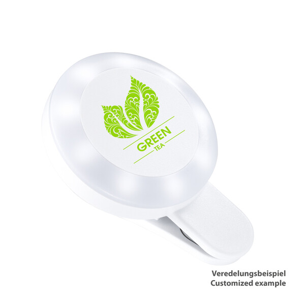 Lampe à Selfie Rechargeable BREVARD - blanc