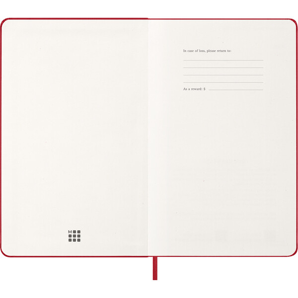 MOLESKINE diary - red