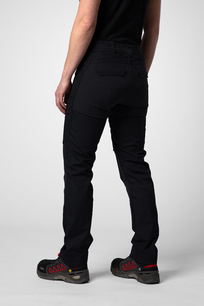 2521 servicepant stretch lady grey/black 32