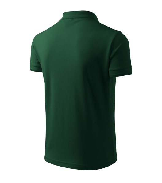 Polokošile Pánská Malfini® Pique Polo - Dark Green / 3XL