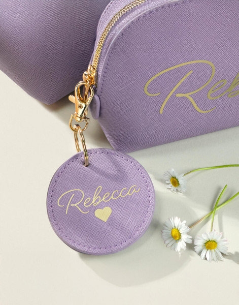 Boutique Circular Key Clip - Oyster / ONE SIZE