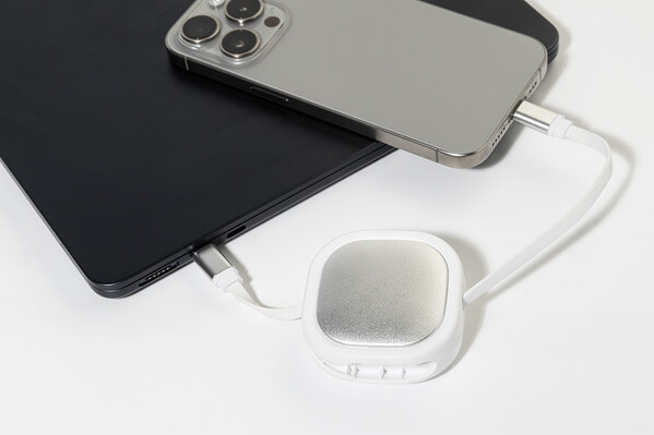 60W Usb-C Charger Cable Cabsle Plus - White
