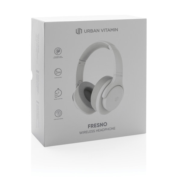 Brezžične slušalke Urban Vitamin Fresno, 35 ur predvajanja - Bela