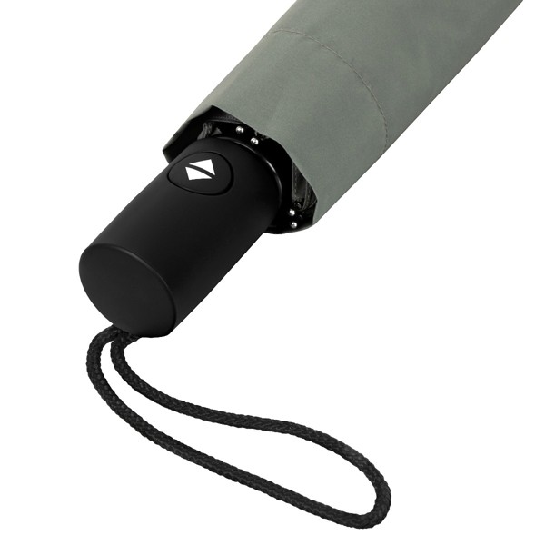 FALCONETTI - Parapluie pliant - Ouverture et fermeture automatique - Impermable au vent -  100 cm - Gris