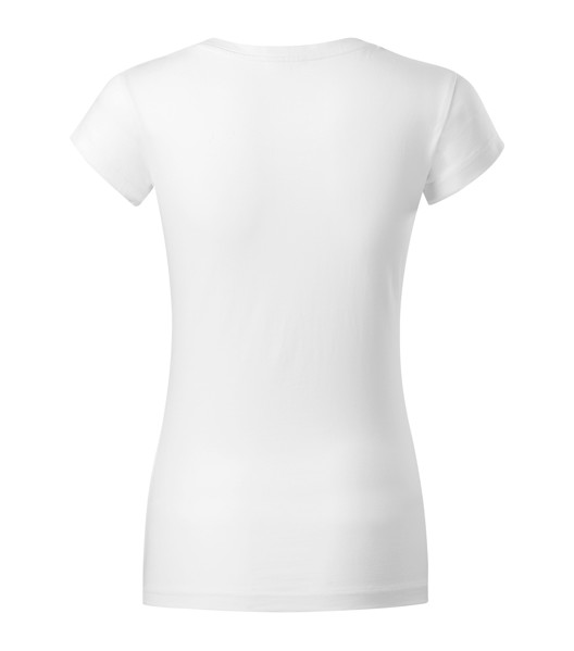 Tričko Dámské Malfini® Fit V-Neck - Bílá / XL