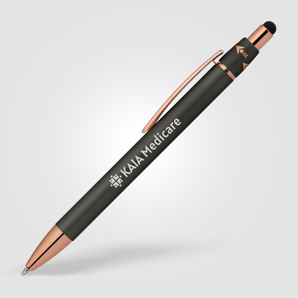 Orbit Spinner Stylo Métal avec Stylet - Acier / Laser