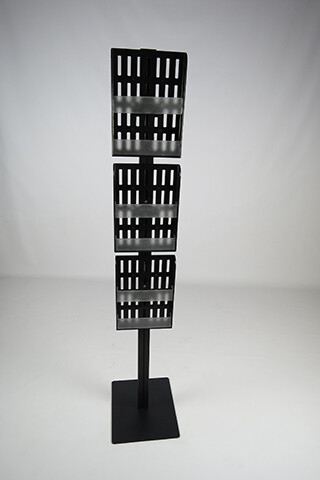 Black Cascade Catalogue Holder