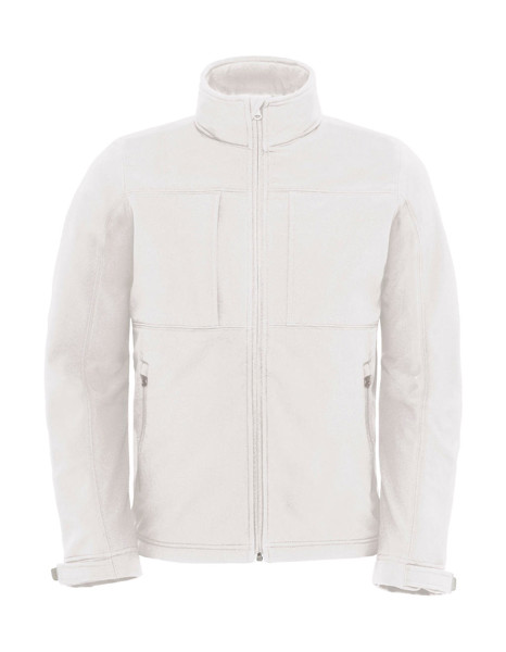 Hooded Softshell / Men - White / S