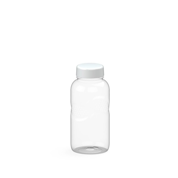 Drinking Bottle Carve "Refresh", 500 Ml, Renew - Transparent / White