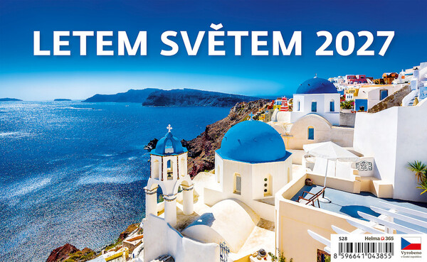 Stolní kalendář Letem světem 2027