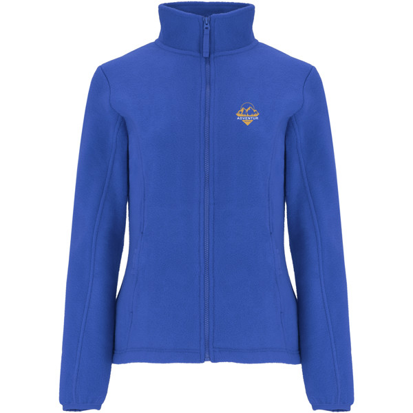 Veste Artic en polaire entièrement zippée pour femme - Bleu royal / M