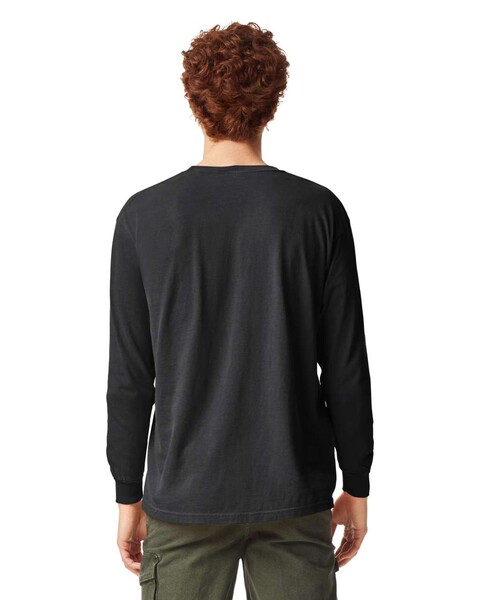 Heavy Weight Adult Long Sleeve T-Shirt - Black / XL