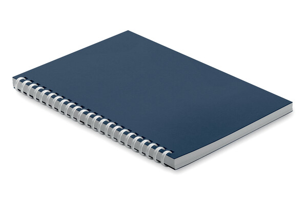 Cahier A5 en carton recyclé Recarnote - Bleu Marine