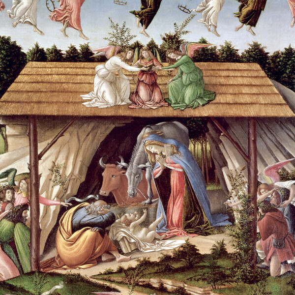 Notique Poznámkový Kalendář Sandro Botticelli 2027, 30 x 30 cm - Východní