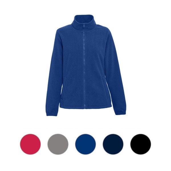 THC GAMA WOMEN. High-density fleece jacket for women in polyester - Grey / XXL