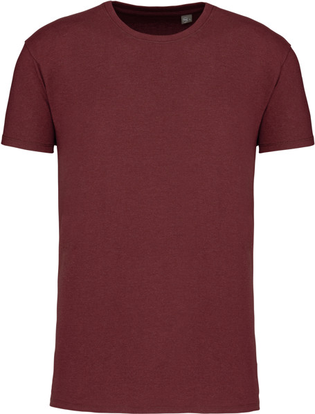 Pánské bio IC tričko Kariban | K 3025IC - Wine Heather / M