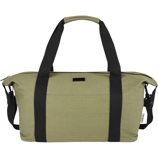 Joey GRS recycled canvas sports duffel bag 25L - Olive