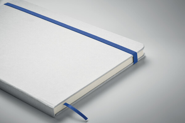 Carnet A5  à couleur révélée Route White - Bleu
