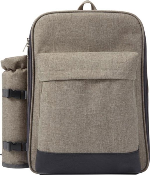 Mochila de poliéster para picnic (600D) Allison - Light Grey