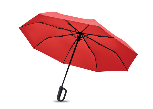 Ombrello antivento da 21" Umkrab - Rosso