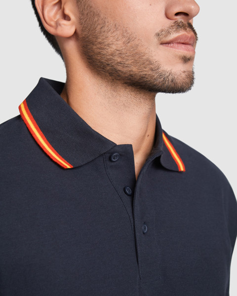 Nation Polo Shirt - Navy Blue / S