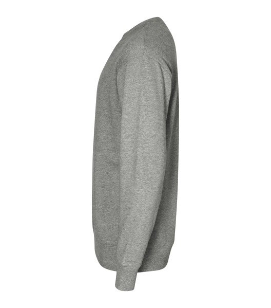 Mikina Unisex Malfini® Crew - Tmavě Šedý Melír / 2XL