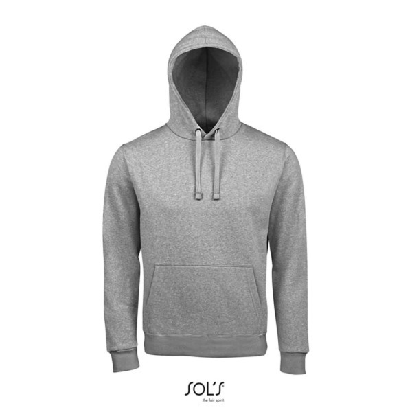 Sol's Spencer - Hooded Sweatshirt - Grey Melange / M
