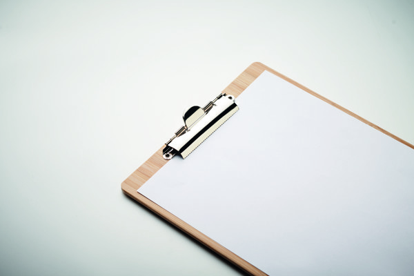 A4 bamboo clipboard