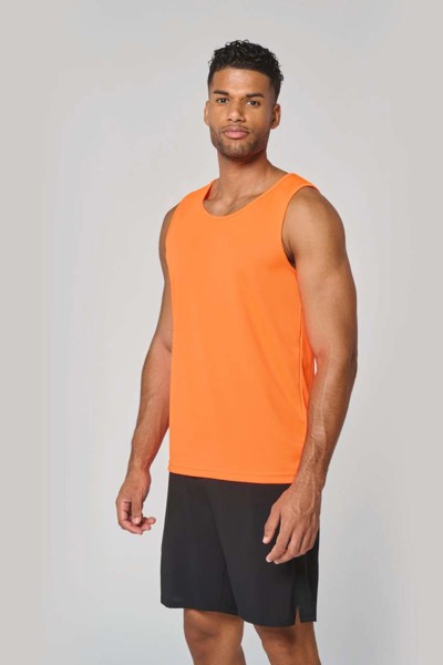 Men’S Sports Vest - White / XL