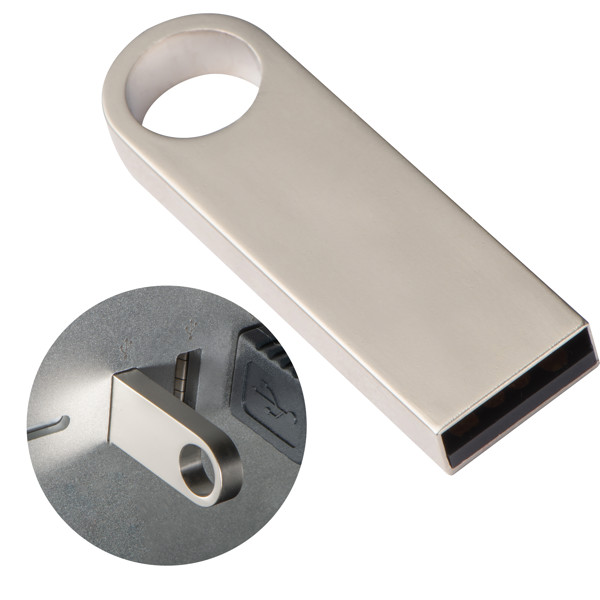 Metal USB stick - 4GB - Silvergrey